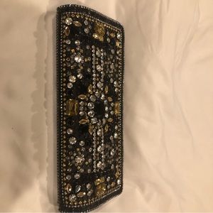 Jeweled clutch